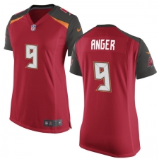 Women's Nike Tampa Bay Buccaneers #9 Bryan Anger Game Red Team Color NFL Jersey