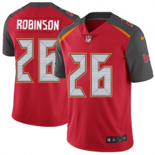 Youth Nike Tampa Bay Buccaneers #26 Josh Robinson Elite Red Team Color NFL Jersey