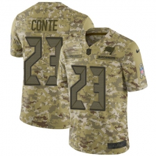 Men's Nike Tampa Bay Buccaneers #23 Chris Conte Limited Camo 2018 Salute to Service NFL Jersey
