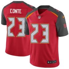 Men's Nike Tampa Bay Buccaneers #23 Chris Conte Red Team Color Vapor Untouchable Limited Player NFL Jersey