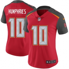 Women's Nike Tampa Bay Buccaneers #10 Adam Humphries Elite Red Team Color NFL Jersey