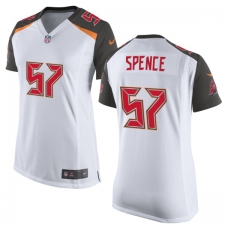 Women's Nike Tampa Bay Buccaneers #57 Noah Spence Game White NFL Jersey