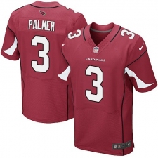 Men's Nike Arizona Cardinals #3 Carson Palmer Elite Red Team Color NFL Jersey