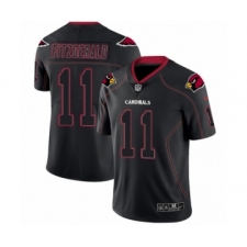 Men's Nike Arizona Cardinals #11 Larry Fitzgerald Limited Lights Out Black Rush NFL
