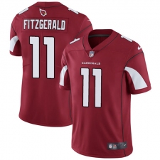 Youth Nike Arizona Cardinals #11 Larry Fitzgerald Red Team Color Vapor Untouchable Limited Player NFL Jersey
