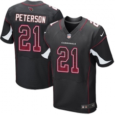 Men's Nike Arizona Cardinals #21 Patrick Peterson Elite Black Alternate Drift Fashion NFL Jersey