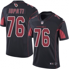 Youth Nike Arizona Cardinals #76 Mike Iupati Limited Black Rush Vapor Untouchable NFL Jersey