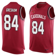 Men's Nike Arizona Cardinals #84 Jermaine Gresham Limited Red Player Name & Number Tank Top NFL Jersey