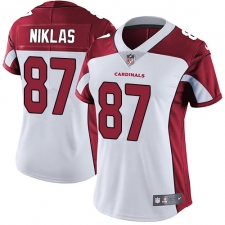 Women's Nike Arizona Cardinals #87 Troy Niklas Elite White NFL Jersey