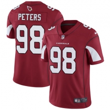 Men's Nike Arizona Cardinals #98 Corey Peters Red Team Color Vapor Untouchable Limited Player NFL Jersey