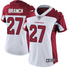 Women's Nike Arizona Cardinals #27 Tyvon Branch Elite White NFL Jersey