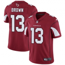 Youth Nike Arizona Cardinals #13 Jaron Brown Elite Red Team Color NFL Jersey