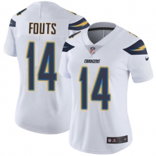 Women's Nike Los Angeles Chargers #14 Dan Fouts Elite White NFL Jersey