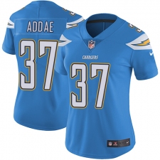 Women's Nike Los Angeles Chargers #37 Jahleel Addae Elite Electric Blue Alternate NFL Jersey