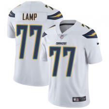 Youth Nike Los Angeles Chargers #77 Forrest Lamp Elite White NFL Jersey
