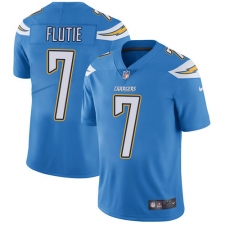 Youth Nike Los Angeles Chargers #7 Doug Flutie Elite Electric Blue Alternate NFL Jersey