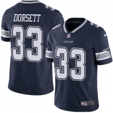 Youth Nike Dallas Cowboys #33 Tony Dorsett Navy Blue Team Color Vapor Untouchable Limited Player NFL Jersey