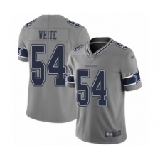 Men's Dallas Cowboys #54 Randy White Limited Gray Inverted Legend Football Jersey
