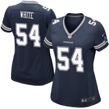 Women's Nike Dallas Cowboys #54 Randy White Game Navy Blue Team Color NFL Jersey