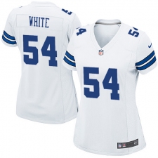 Women's Nike Dallas Cowboys #54 Randy White Game White NFL Jersey