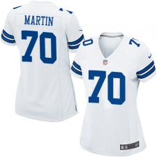 Women's Nike Dallas Cowboys #70 Zack Martin Game White NFL Jersey