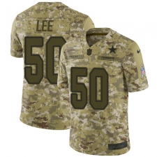 Men's Nike Dallas Cowboys #50 Sean Lee Limited Camo 2018 Salute to Service NFL Jersey