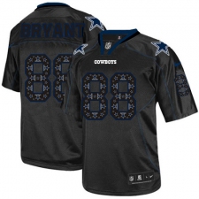 Men's Nike Dallas Cowboys #88 Dez Bryant Elite New Lights Out Black NFL Jersey