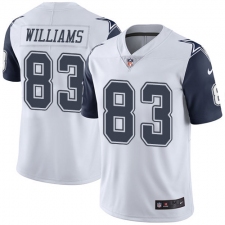 Youth Nike Dallas Cowboys #83 Terrance Williams Limited White Rush Vapor Untouchable NFL Jersey