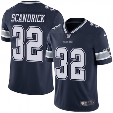 Youth Nike Dallas Cowboys #32 Orlando Scandrick Navy Blue Team Color Vapor Untouchable Limited Player NFL Jersey