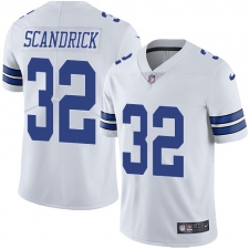 Youth Nike Dallas Cowboys #32 Orlando Scandrick White Vapor Untouchable Limited Player NFL Jersey