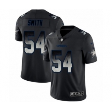 Men's Dallas Cowboys #54 Jaylon Smith Black Smoke Fashion Limited Jersey