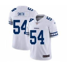 Men's Dallas Cowboys #54 Jaylon Smith White Team Logo Fashion Limited Player Football Jersey