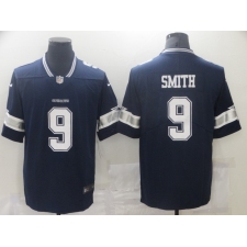Men's Dallas Cowboys #9 Jaylon Smith Blue Nike Limited Jersey