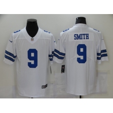 Men's Dallas Cowboys #9 Jaylon Smith White Nike Limited Jersey
