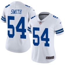 Women's Nike Dallas Cowboys #54 Jaylon Smith Elite White NFL Jersey