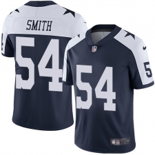 Youth Nike Dallas Cowboys #54 Jaylon Smith Navy Blue Throwback Alternate Vapor Untouchable Limited Player NFL Jersey