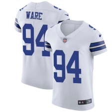 Men's Nike Dallas Cowboys #94 DeMarcus Ware Elite White NFL Jersey