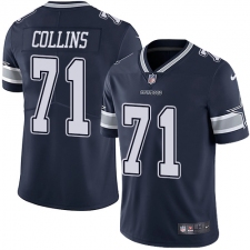 Youth Nike Dallas Cowboys #71 La'el Collins Navy Blue Team Color Vapor Untouchable Limited Player NFL Jersey