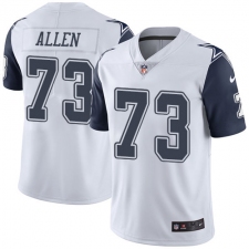 Youth Nike Dallas Cowboys #73 Larry Allen Limited White Rush Vapor Untouchable NFL Jersey