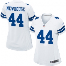 Women's Nike Dallas Cowboys #44 Robert Newhouse Game White NFL Jersey