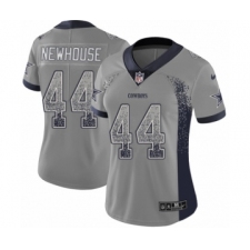 Women's Nike Dallas Cowboys #44 Robert Newhouse Limited Gray Rush Drift Fashion NFL Jersey