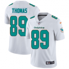 Youth Nike Miami Dolphins #89 Julius Thomas Elite White NFL Jersey