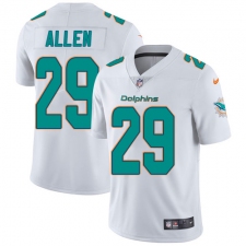 Youth Nike Miami Dolphins #29 Nate Allen White Vapor Untouchable Limited Player NFL Jersey