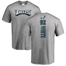 Nike Philadelphia Eagles #92 Reggie White Ash Backer T-Shirt