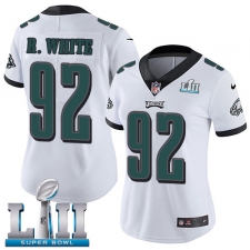 Women's Nike Philadelphia Eagles #92 Reggie White Vapor Untouchable Limited Player Super Bowl LII NFL Jersey