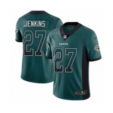 Youth Nike Philadelphia Eagles #27 Malcolm Jenkins Limited Green Rush Drift Fashion NFL Jersey