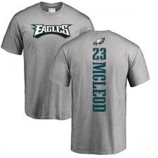 Nike Philadelphia Eagles #23 Rodney McLeod Ash Backer T-Shirt