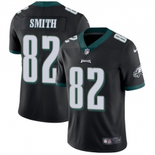 Men's Nike Philadelphia Eagles #82 Torrey Smith Black Alternate Vapor Untouchable Limited Player NFL Jersey
