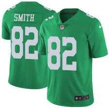 Youth Nike Philadelphia Eagles #82 Torrey Smith Limited Green Rush Vapor Untouchable NFL Jersey