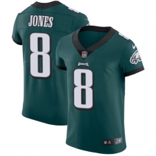 Men's Nike Philadelphia Eagles #8 Donnie Jones Midnight Green Team Color Vapor Untouchable Elite Player NFL Jersey